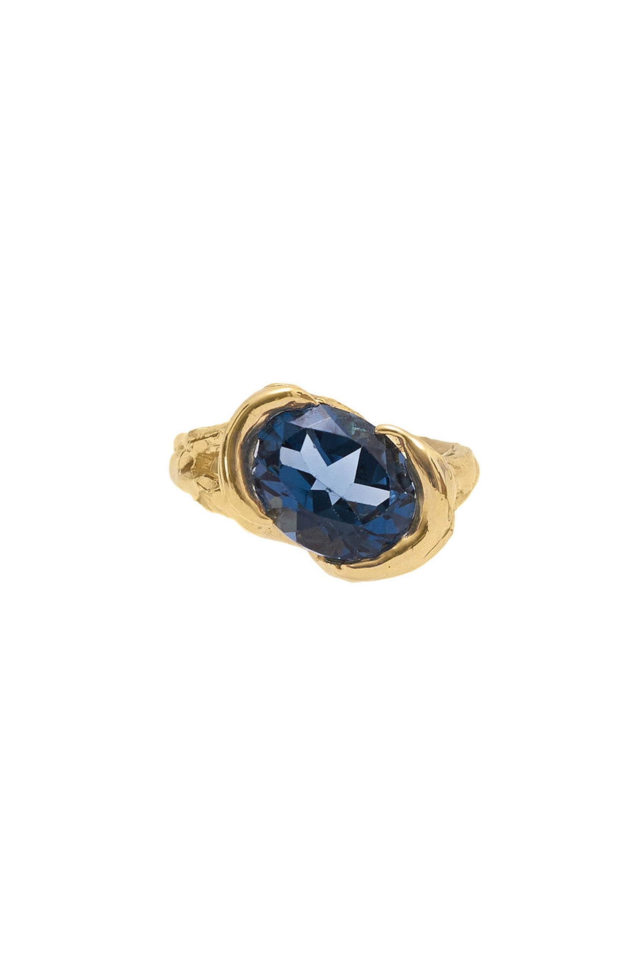 Iris Engagement Ring (fine gold)