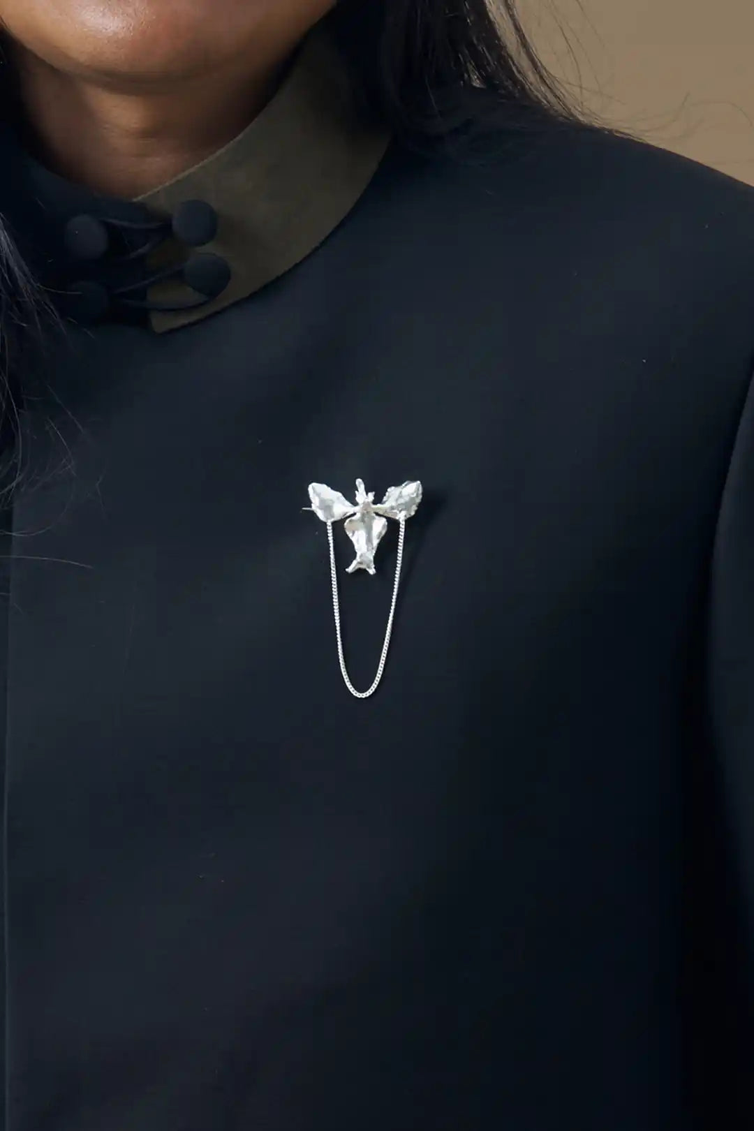 Kirana Brooch (Silver)