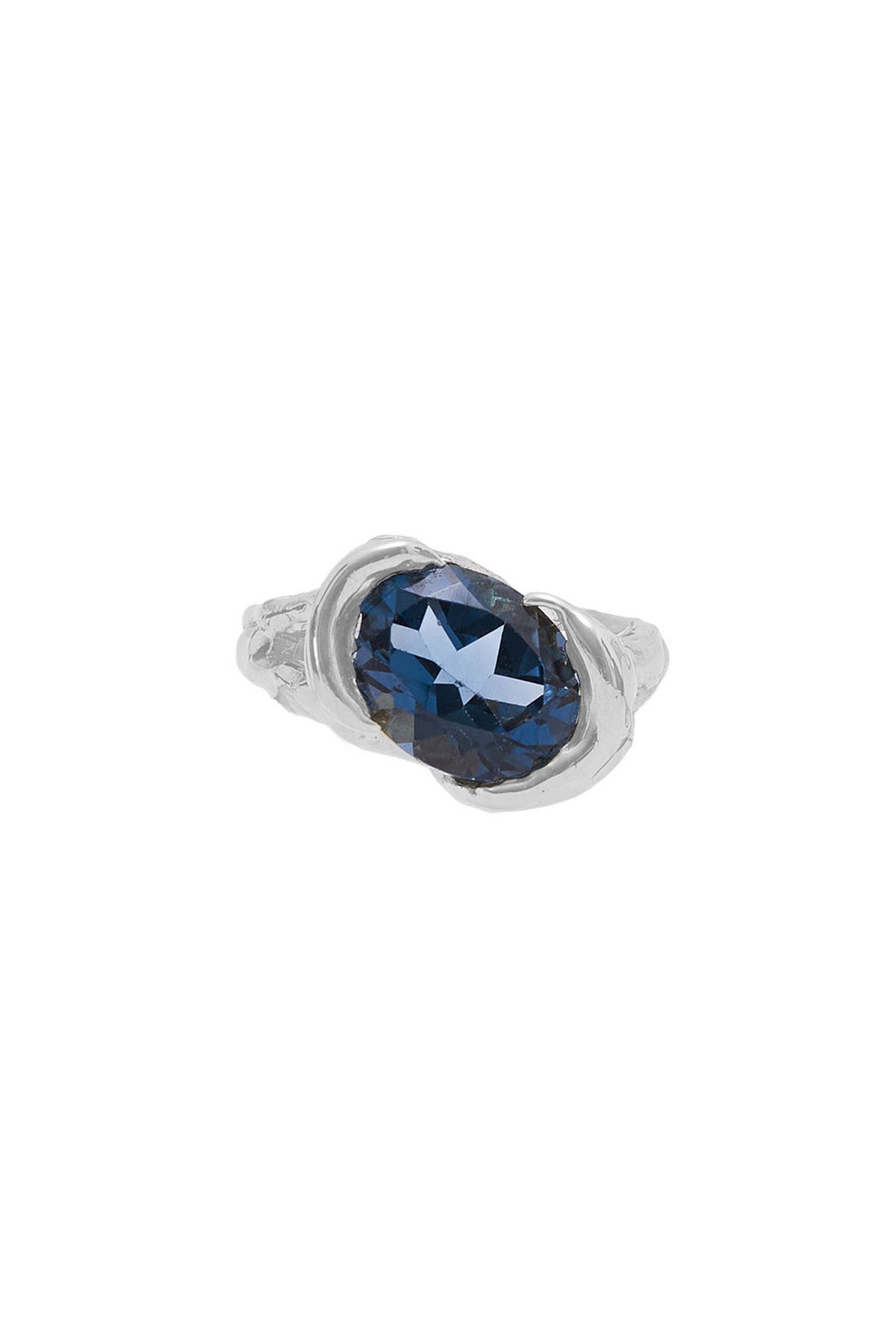 Iris Engagement Ring (silver)