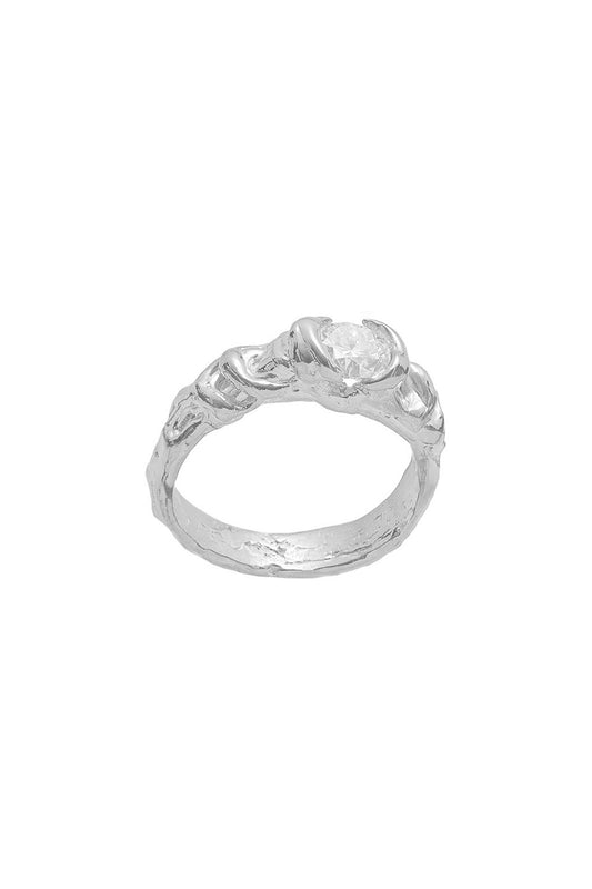 Gaia Engagement Ring (silver)