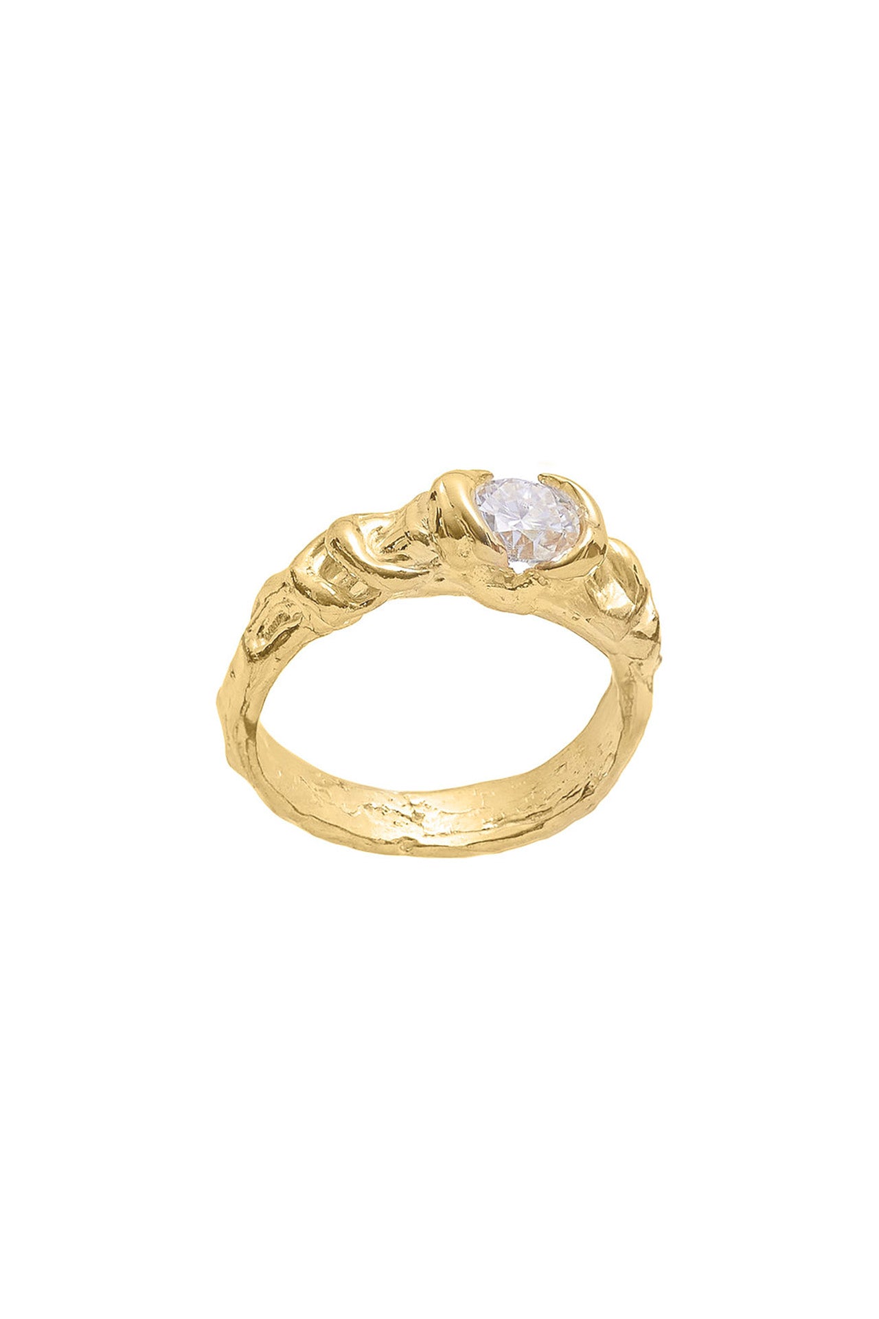Gaia Engagement Ring (fine gold)