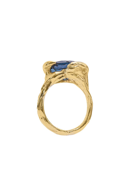 Iris Engagement Ring (fine gold)
