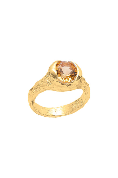 Selene Engagement Ring (fine gold)