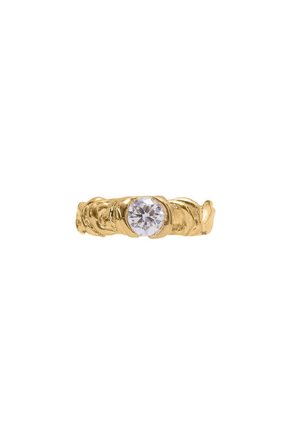 Gaia Engagement Ring (fine gold)
