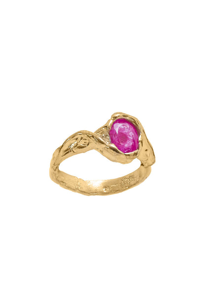 Estia Engagement Ring (fine gold)