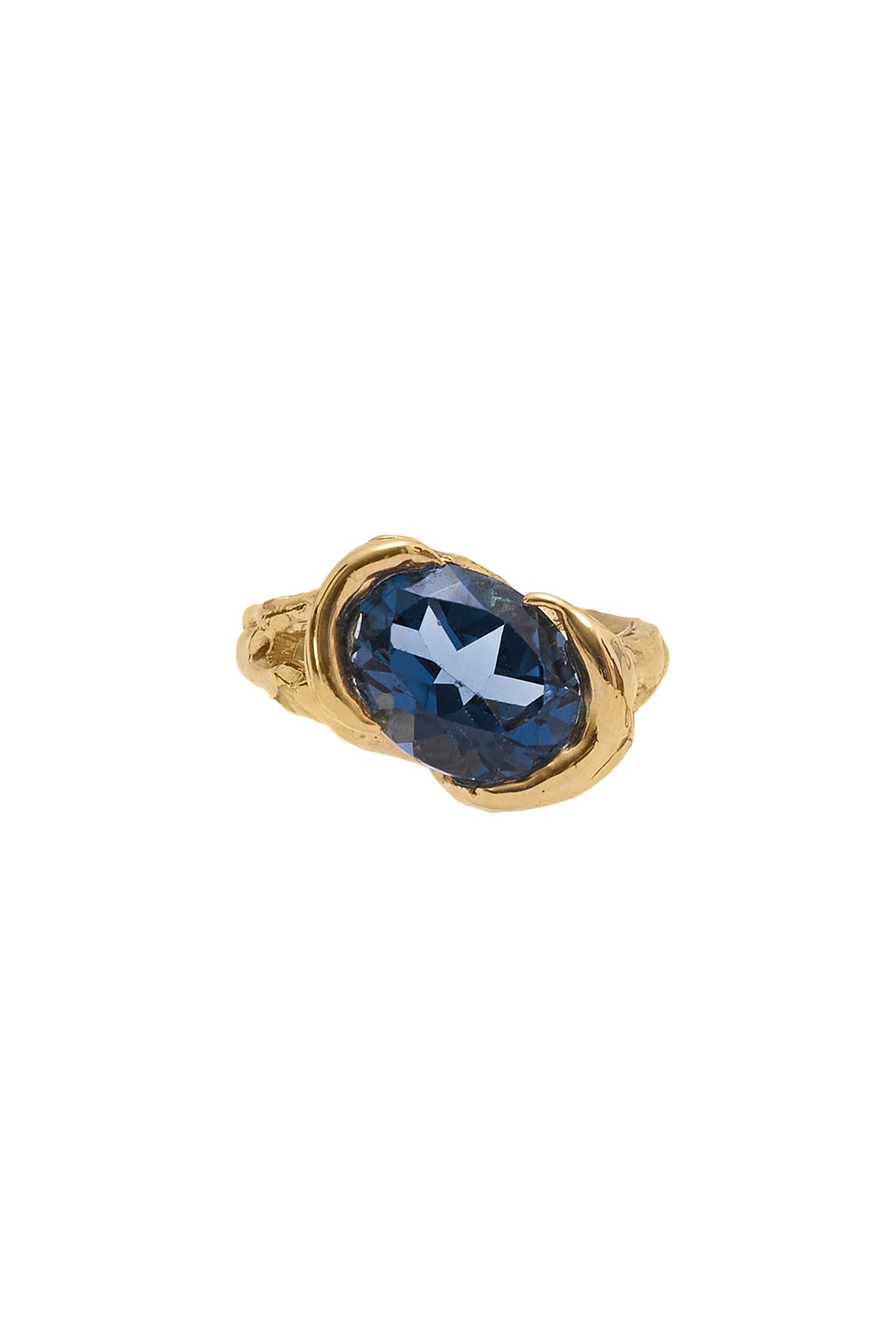 Iris Engagement Ring (fine gold)