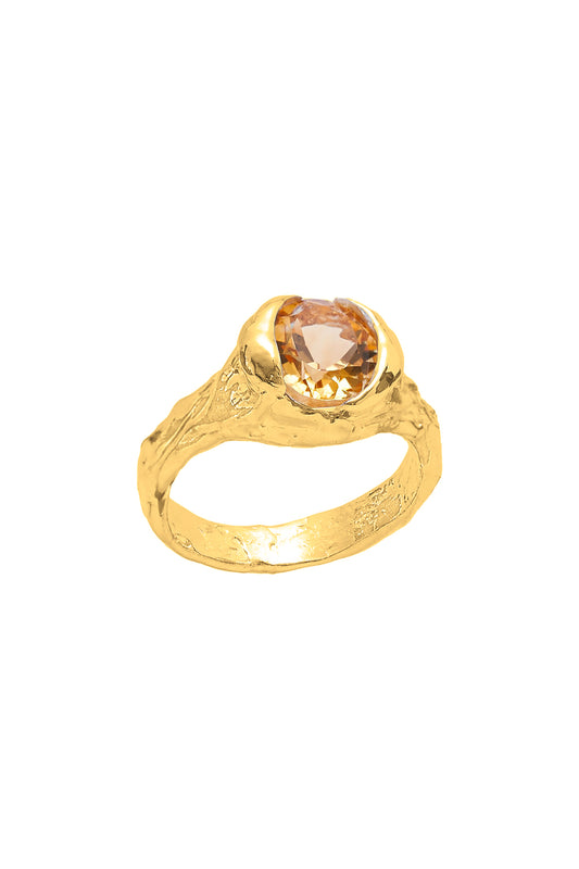Selene Engagement Ring (fine gold)