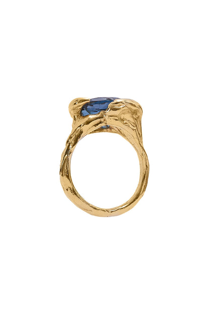 Iris Engagement Ring (fine gold)