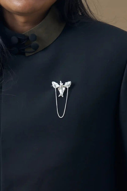Kirana Brooch (Silver)