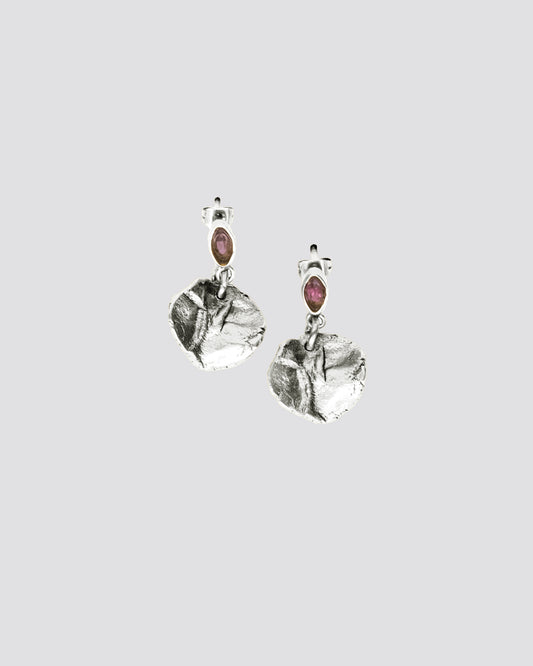 silver earrings, sterling silver earrings, statement design jewelry, statement earrings, gemstone earrings, contemporary jewelry, handmade earrings, jewelry artisan, slow fashion brand