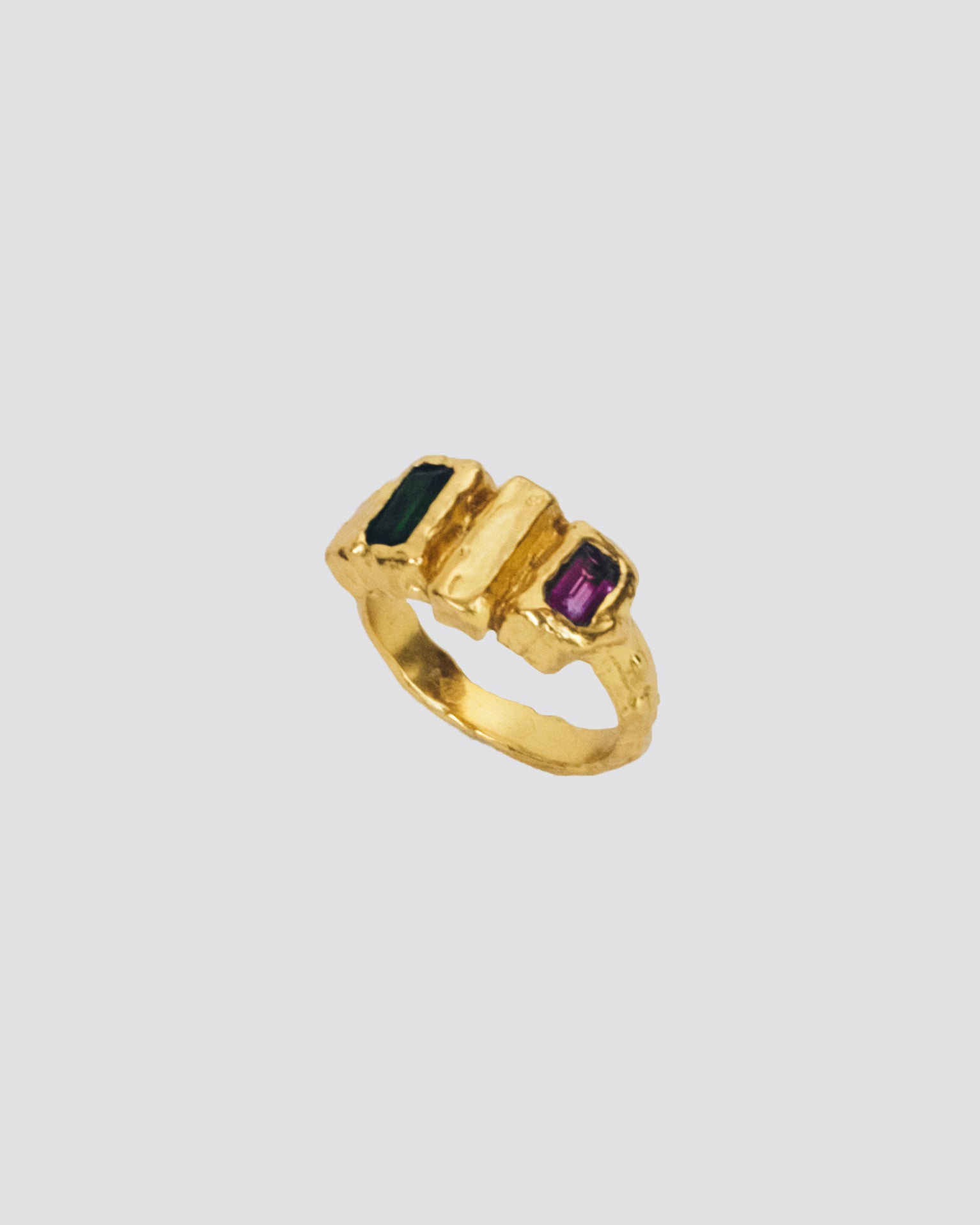 gold ring, silver ring, gemstone ring