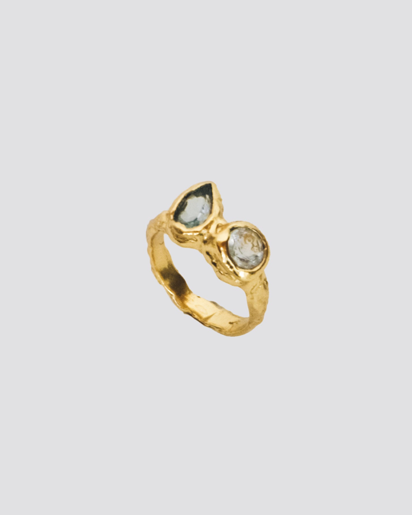 gemstone ring, gold ring, engagement ring, bespoke jewelry, gold vermeil jewelry