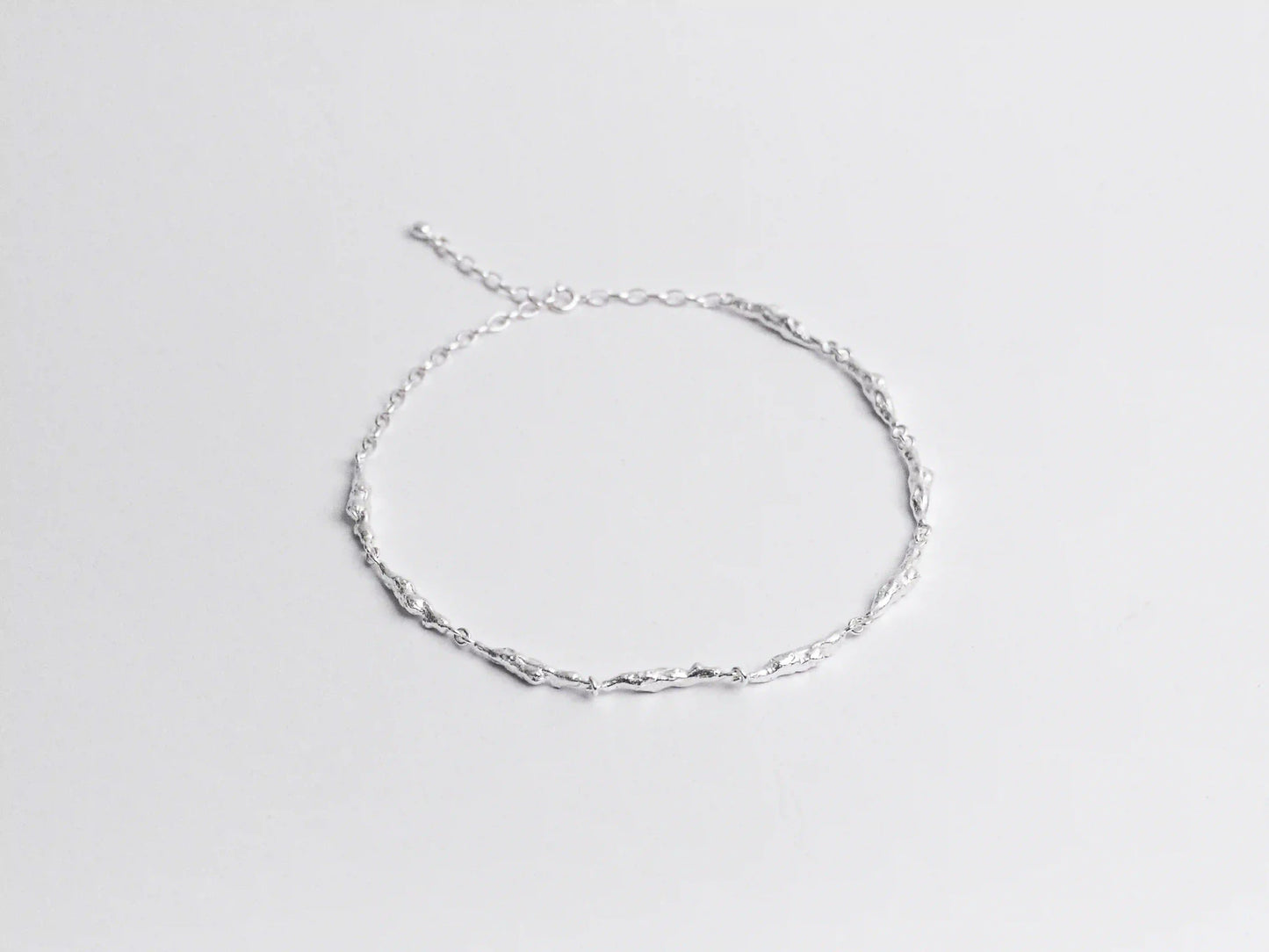 sterling silver necklace, 925 silver jewelry, contemporary necklace