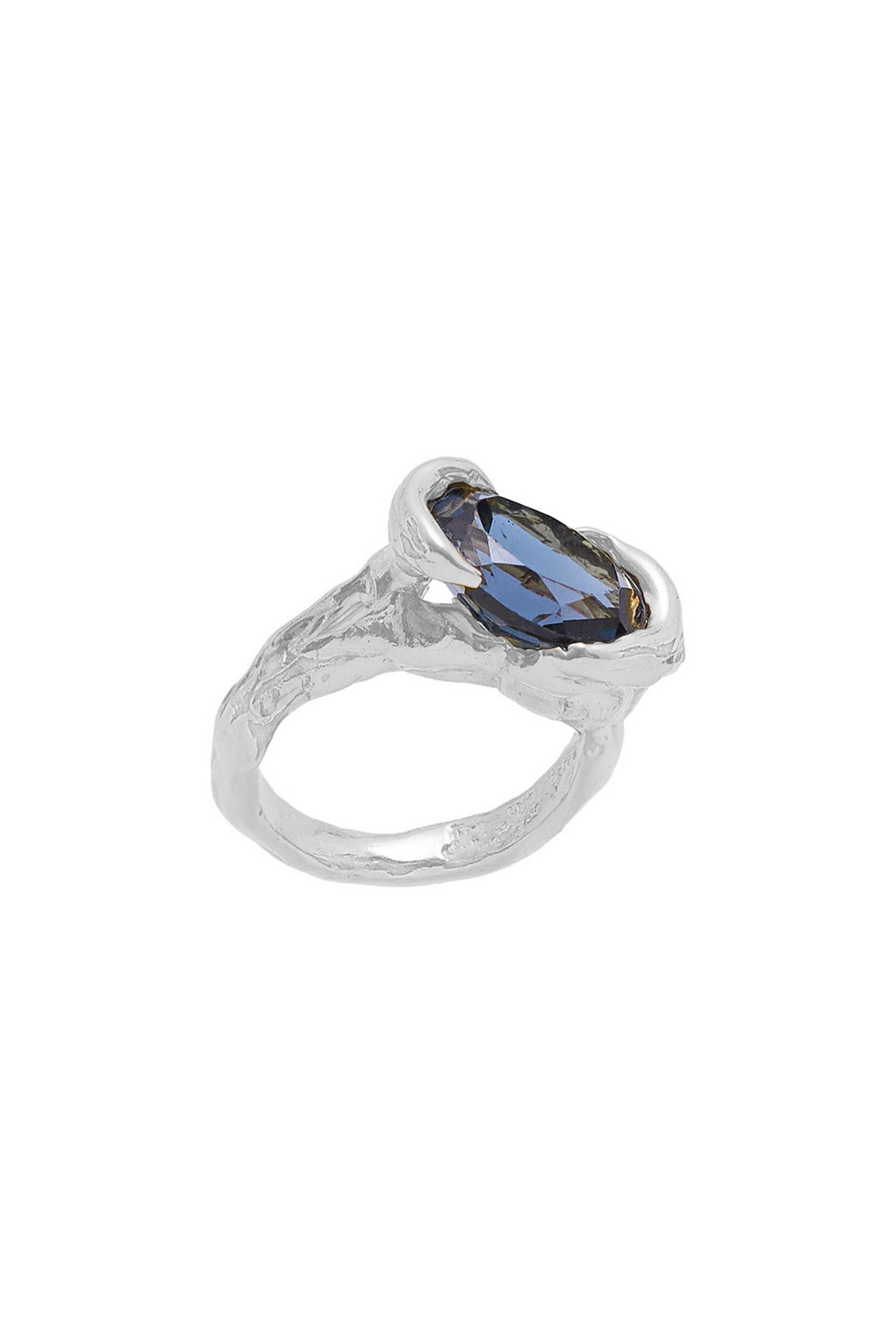 Iris Engagement Ring (silver)