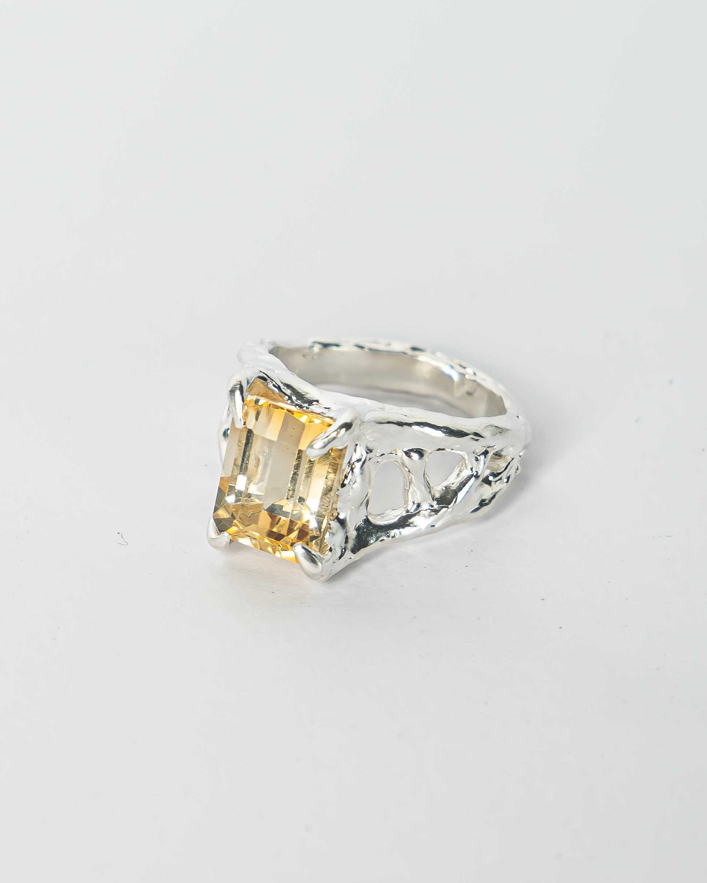 Thessa Citrine (Silver)